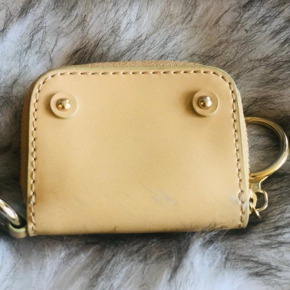 BEBE Beige Coin Purse GUC - Picture 4 of 9